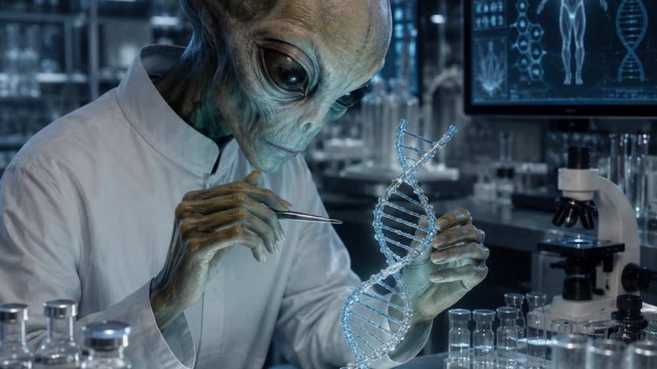 O ser humano foi criado por extraterrestres ?