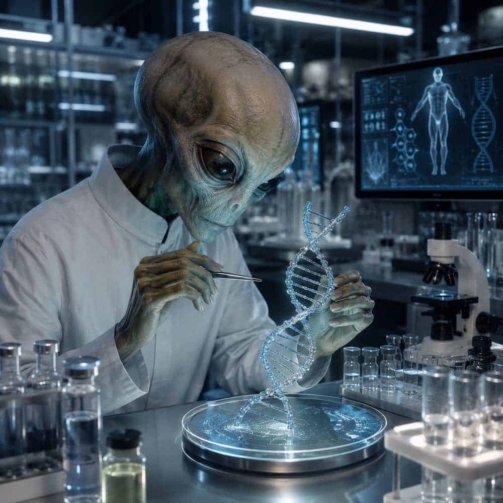 O ser humano foi criado por extraterrestres ?