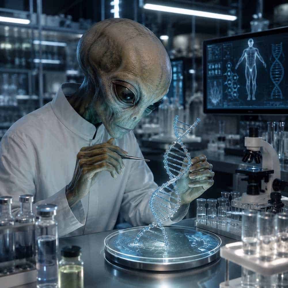 O ser humano foi criado por extraterrestres ?